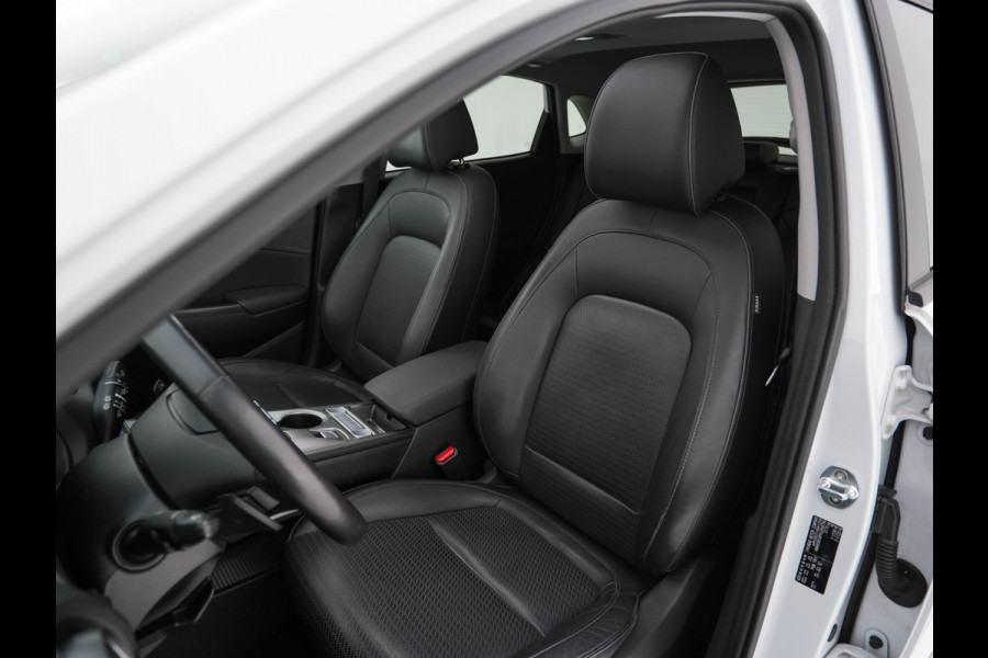 Hyundai Kona EV Premium 64 kWh (INCL-BTW) *PANO | FULL-LEATHER | KRELL-AUDIO | HEAD-UP | FULL-LED | NAVI-FULLMAP | DAB | ADAPT.CRUISE | KEYLESS | CAMERA | BLIND-SPOT | LANE-ASSIST | DIGI-COCKPIT | COMFORT-SEATS | 17''ALU*