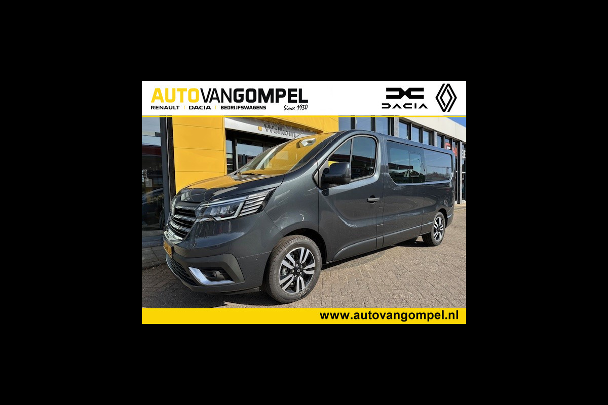 Renault Trafic 170PK L2H1 Extra DC DUBBEL CABINE / GEEN BPM!!/ NAVI / CAMERA Renault Trafic 170PK L2H1 Extra DC DUBBEL CABINE / GEEN BPM!!/ NAVI / CAMERA