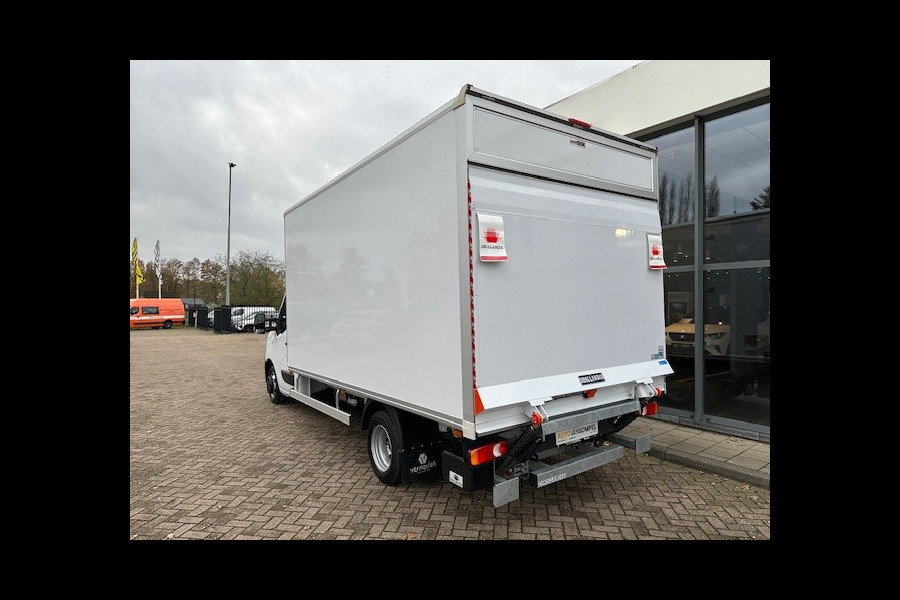 Renault Master Bakwagen met laadklep 2.3dCi 165 pk DL/Dubbel lucht/Laadklep 750kg/Navigatie/Cruisecontrol Citybox/Meubelbak/mechanisch geveerde Hoogte 2.320 inwendig/ Breedte 2.220 uitwendig/ Lengte 4.400 inwendig