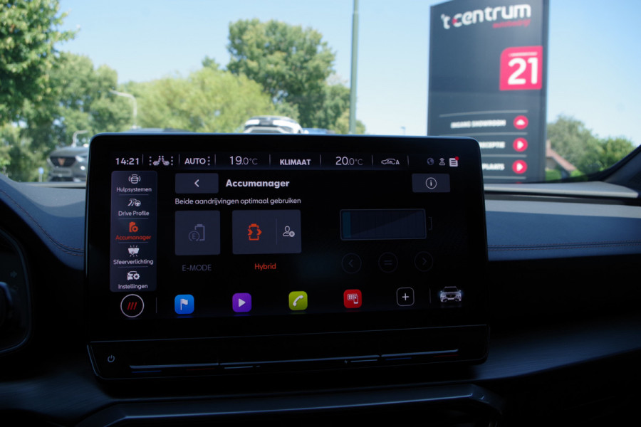 CUPRA Formentor 1.4 e-Hybrid VZ Performance, Adap. Cruise Control, Kuipstoelen, Winterpakket, Sfeerverlichting