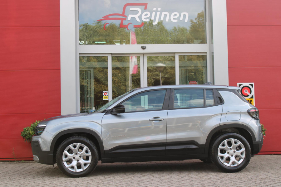 Jeep Avenger 1.2 100PK ALTITUDE | JBL AUDIO | NAVIGATIE | STOEL VERWARMING | DRAADLOZE APPLE CARPLAY/ANDROID AUTO | DRAADLOZE TELEFOONLADER | ADAPTIVE CRUISE CONTROL | DAB+ RADIO | LED KOPLAMPEN | LICHTMETALEN VELGEN | KEYLESS ENTRY/START | ELEKTRISCH BEDIENBARE ACHTERKLEP | CLIMATE CONTROL |