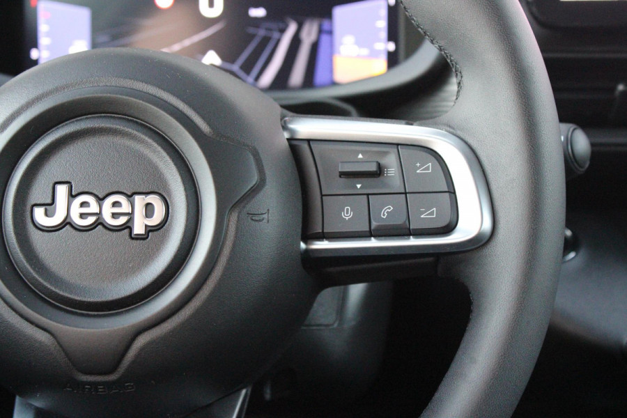 Jeep Avenger 1.2 100PK ALTITUDE | JBL AUDIO | NAVIGATIE | STOEL VERWARMING | DRAADLOZE APPLE CARPLAY/ANDROID AUTO | DRAADLOZE TELEFOONLADER | ADAPTIVE CRUISE CONTROL | DAB+ RADIO | LED KOPLAMPEN | LICHTMETALEN VELGEN | KEYLESS ENTRY/START | ELEKTRISCH BEDIENBARE ACHTERKLEP | CLIMATE CONTROL |
