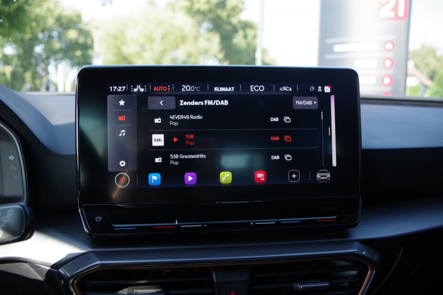 CUPRA Leon Sportstourer 1.4 e-Hybrid 245 PK VZ Copper Edition, Adap. Cruise Control, Kuipstoelen, Sfeerverlichting, LED