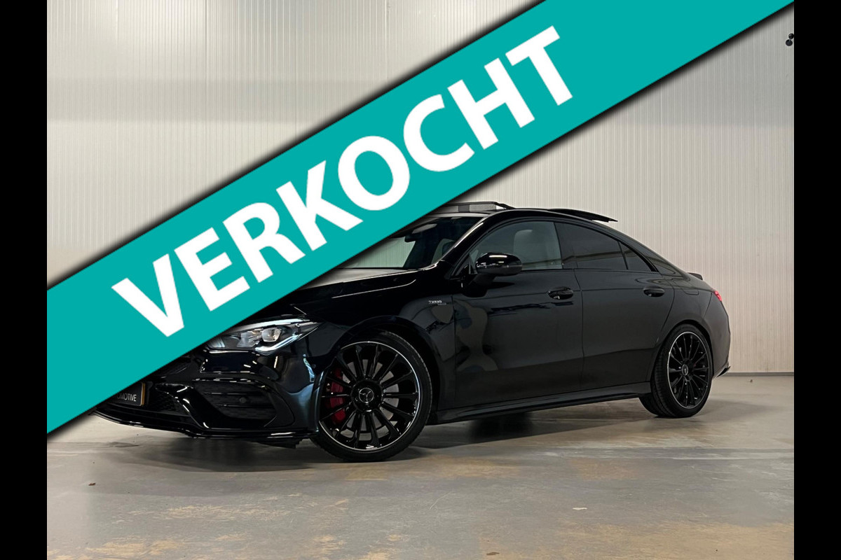 Mercedes-Benz CLA-Klasse AMG 35 4MATIC Premium Plus | PANO | NIGHT | AMBIANCE | CAMERA Mercedes-Benz CLA-Klasse AMG 35 4MATIC Premium Plus | PANO | NIGHT | AMBIANCE | CAMERA