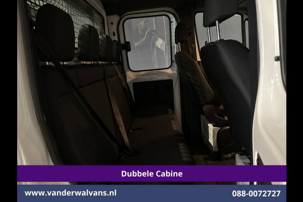 Mercedes-Benz Sprinter 314 CDI 143pk Pick-Up Open Laadbak 1000kg Kraan Dubbele Cabine Euro6 Airco | 3500kg Trekhaak | 6-Zits Apple Carplay, Android Auto, Cruisecontrol