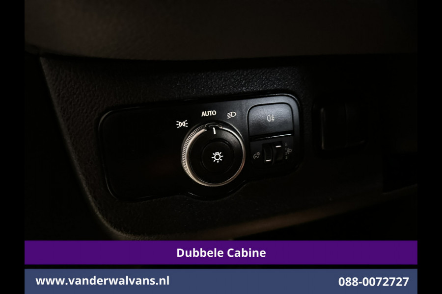 Mercedes-Benz Sprinter 314 CDI 143pk Pick-Up Open Laadbak 1000kg Kraan Dubbele Cabine Euro6 Airco | 3500kg Trekhaak | 6-Zits Apple Carplay, Android Auto, Cruisecontrol