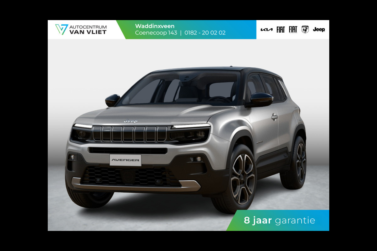 Jeep Avenger 1.2 e-Hybrid Summit | Uit voorraad leverbaar | Winter Pack | Schuif/Kanteldak | Infotaiment&Convenience Pack | Bicolore