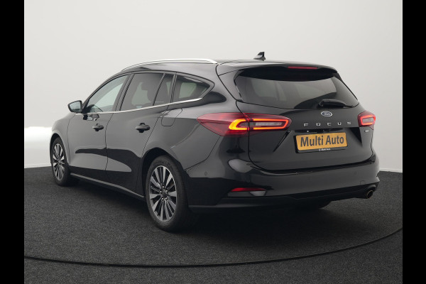 Ford Focus EcoBoost Hybrid 155pk Dealer O.H | Trekhaak Af Fabriek | Adaptive Cruise | Camera | Apple Carplay | Verwarmde Sportstoel & Stuur | Navigatie | Blis | Virtual | DAB |