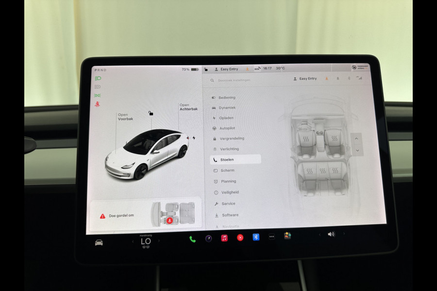 Tesla Model 3 Long Range AWD 75 kWh [ 3-Fase ] (INCL-BTW) Aut. *PANO | AUTO-PILOT | LUXURY-LEATHER | TOWBAR | KEYLESS | FULL-LED | MEMORY-PACK | SURROUND-VIEW | DAB | CARPLAY | DIGI-COCKPIT | LANE-ASSIST | COMFORT-SEATS | 18"ALU*