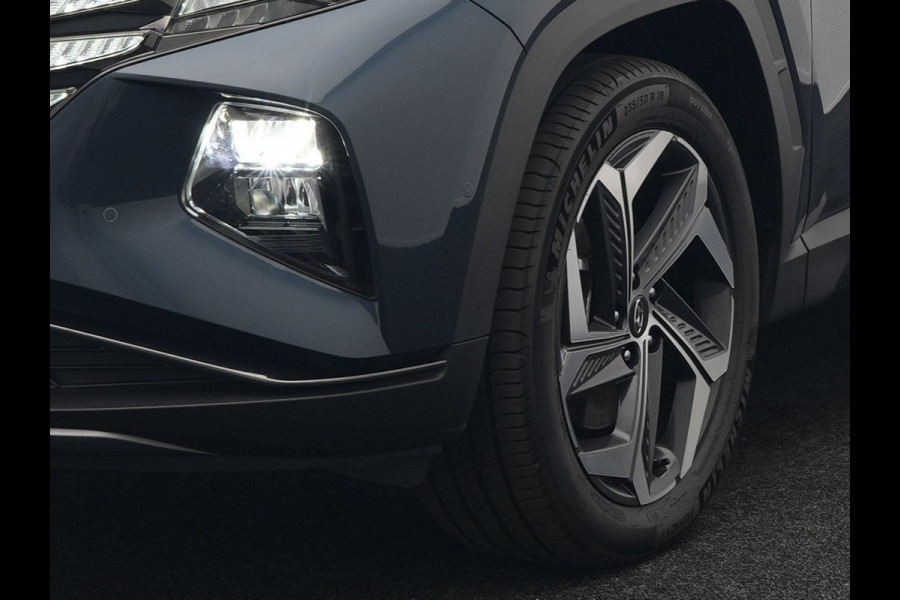 Hyundai Tucson T-GDI Premium 4WD Plug in Hybrid 265pk Dealer O.H PHEV | Adaptive Cruise | 360 Camera | Apple Carplay | Lederen Sportstoelen Ventilatie & Verwarmd | Krell Audio | Blis | Navigatie | Virtual | DAB |