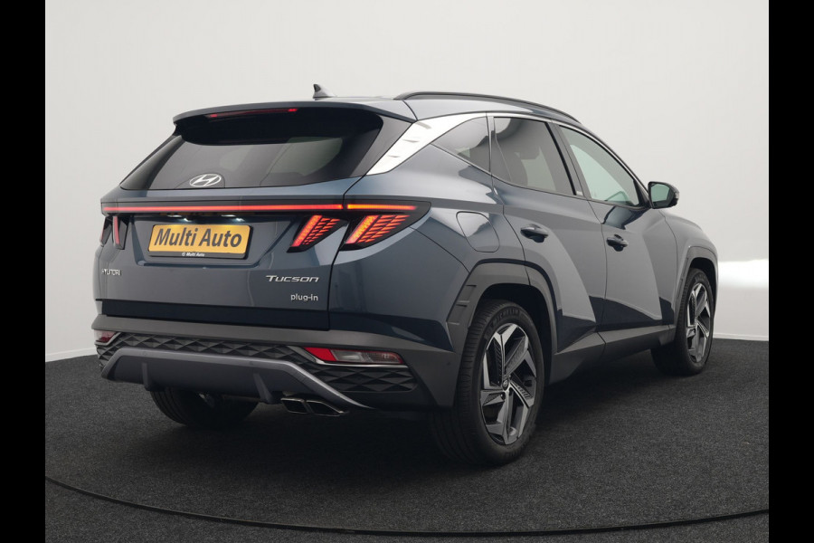 Hyundai Tucson T-GDI Premium 4WD Plug in Hybrid 265pk Dealer O.H PHEV | Adaptive Cruise | 360 Camera | Apple Carplay | Lederen Sportstoelen Ventilatie & Verwarmd | Krell Audio | Blis | Navigatie | Virtual | DAB |