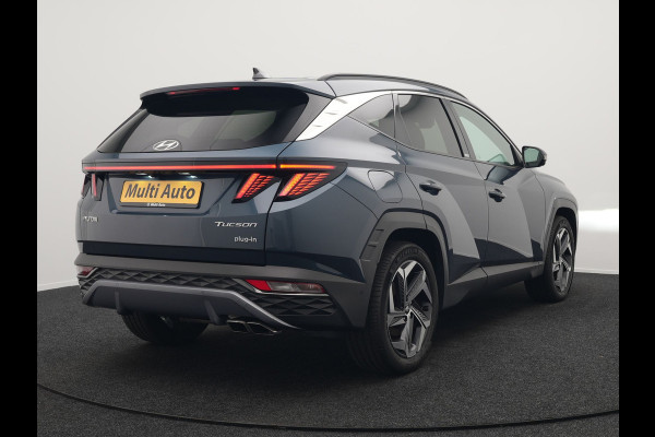 Hyundai Tucson T-GDI Premium 4WD Plug in Hybrid 265pk Dealer O.H PHEV | Adaptive Cruise | 360 Camera | Apple Carplay | Lederen Sportstoelen Ventilatie & Verwarmd | Krell Audio | Blis | Navigatie | Virtual | DAB |