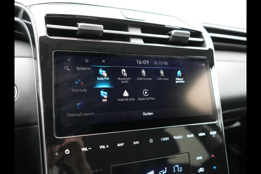 Hyundai Tucson T-GDI Premium 4WD Plug in Hybrid 265pk Dealer O.H PHEV | Adaptive Cruise | 360 Camera | Apple Carplay | Lederen Sportstoelen Ventilatie & Verwarmd | Krell Audio | Blis | Navigatie | Virtual | DAB |
