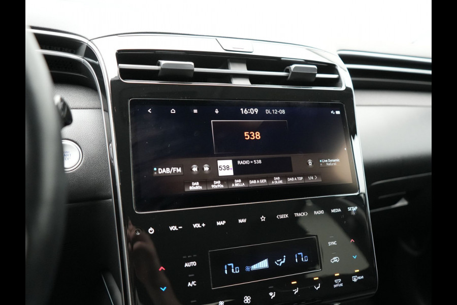 Hyundai Tucson T-GDI Premium 4WD Plug in Hybrid 265pk Dealer O.H PHEV | Adaptive Cruise | 360 Camera | Apple Carplay | Lederen Sportstoelen Ventilatie & Verwarmd | Krell Audio | Blis | Navigatie | Virtual | DAB |