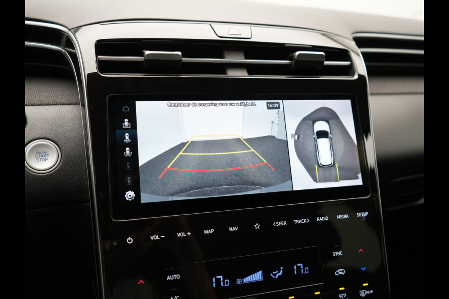 Hyundai Tucson T-GDI Premium 4WD Plug in Hybrid 265pk Dealer O.H PHEV | Adaptive Cruise | 360 Camera | Apple Carplay | Lederen Sportstoelen Ventilatie & Verwarmd | Krell Audio | Blis | Navigatie | Virtual | DAB |