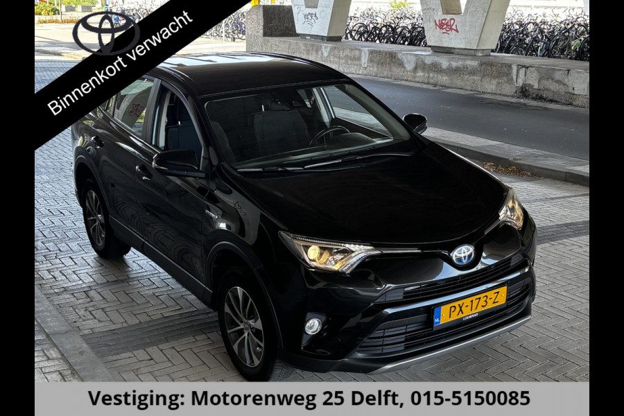 Toyota RAV4 2.5 HYBRID DYNAMIC BLACK GARANTIE 10-2027 NAVI.ADAPTIVE CRUISE.PDC VOOR+ACHTER 100% ONDERHOUDEN