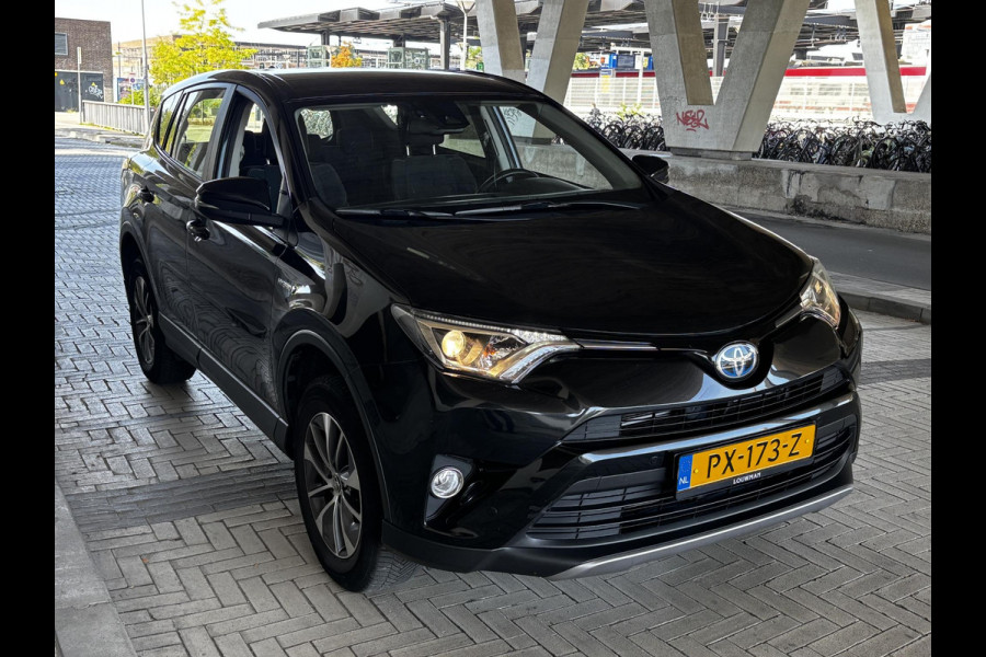 Toyota RAV4 2.5 HYBRID DYNAMIC BLACK GARANTIE 10-2027 NAVI.ADAPTIVE CRUISE.PDC VOOR+ACHTER 100% ONDERHOUDEN
