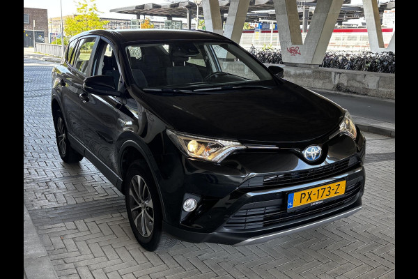 Toyota RAV4 2.5 HYBRID DYNAMIC BLACK GARANTIE 10-2027 NAVI.ADAPTIVE CRUISE.PDC VOOR+ACHTER 100% ONDERHOUDEN