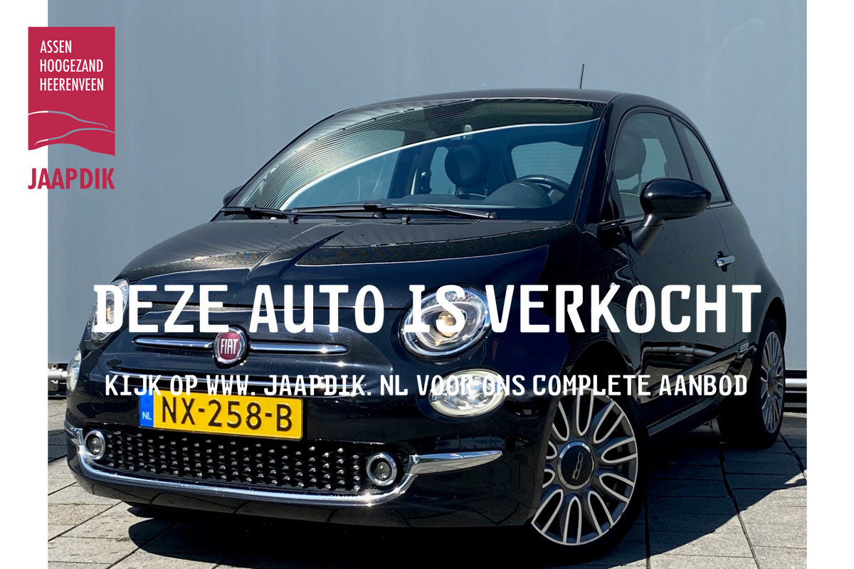 Fiat 500 BWJ 2017 | 0.9 TwinAir 81PK Turbo Lounge | PANO DAK | CLIMA | NAVI | PDC | 16'' LMV | Fiat 500 BWJ 2017 | 0.9 TwinAir 81PK Turbo Lounge | PANO DAK | CLIMA | NAVI | PDC | 16'' LMV |