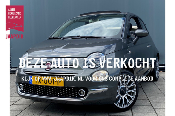 Fiat 500C BWJ 2018 | 1.2 70PK Lounge | CRUISE | CLIMA | PDC | LICHTMETAAL | U CONNECT | CARPLAY | NAVI