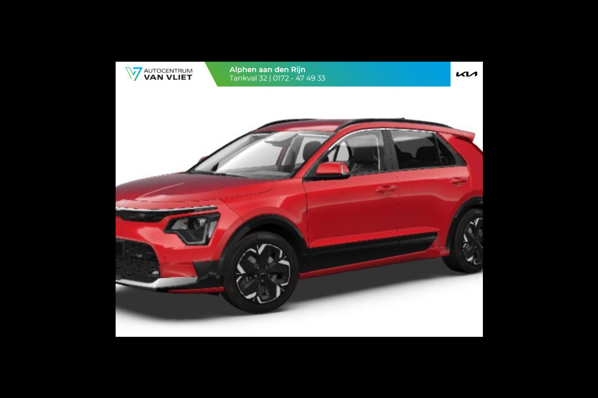 Kia Niro EV Light Advanced 64.8 kWh OP VOORRAAD | SNEL LEVERBAAR | Navigatie | Carplay | Adapt. Cruise | Climate | Keyless | Camera Kia Niro EV Light Advanced 64.8 kWh OP VOORRAAD | SNEL LEVERBAAR | Navigatie | Carplay | Adapt. Cruise | Climate | Keyless | Camera