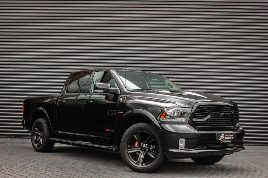 Dodge Ram 1500 5.7 V8 CREW CAB 400PK 2018 SPORT 114DKM JB-EDITON / ALPHINE / 4X4 / 400PK / NAVIGATIE / FULL OPTIONS / LUCHTVERING