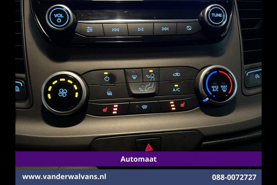 Ford Transit Custom 2.0 TDCI 131pk Automaat L1H1 Euro6 Airco | Camera | Navigatie | LED | Apple Carplay | LM velgen Android Auto, Cruisecontrol, Parkeersensoren, Stoelverwarming, Verwarmde voorruit