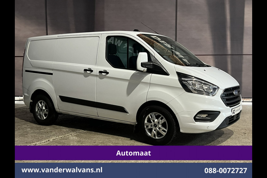 Ford Transit Custom 2.0 TDCI 131pk Automaat L1H1 Euro6 Airco | Camera | Navigatie | LED | Apple Carplay | LM velgen Android Auto, Cruisecontrol, Parkeersensoren, Stoelverwarming, Verwarmde voorruit