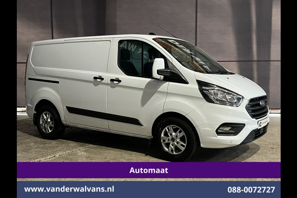 Ford Transit Custom 2.0 TDCI 131pk Automaat L1H1 Euro6 Airco | Camera | Navigatie | LED | Apple Carplay | LM velgen Android Auto, Cruisecontrol, Parkeersensoren, Stoelverwarming, Verwarmde voorruit