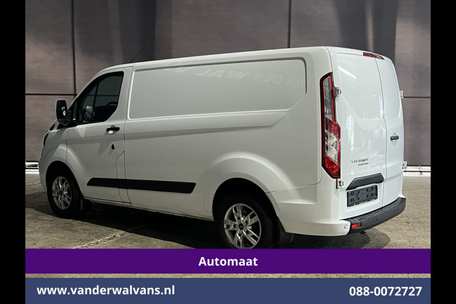 Ford Transit Custom 2.0 TDCI 131pk Automaat L1H1 Euro6 Airco | Camera | Navigatie | LED | Apple Carplay | LM velgen Android Auto, Cruisecontrol, Parkeersensoren, Stoelverwarming, Verwarmde voorruit