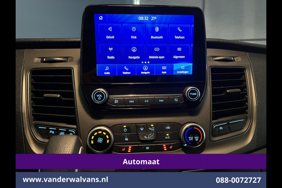 Ford Transit Custom 2.0 TDCI 131pk Automaat L1H1 Euro6 Airco | Camera | Navigatie | LED | Apple Carplay | LM velgen Android Auto, Cruisecontrol, Parkeersensoren, Stoelverwarming, Verwarmde voorruit