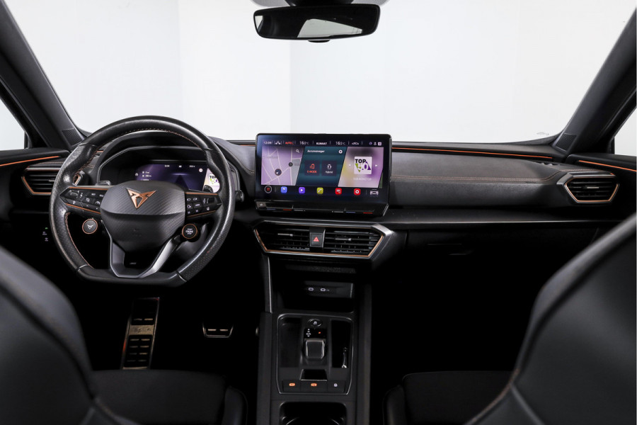 CUPRA Formentor 1.4 e-Hybrid |245PK| VZ Performance - Automaat | Camourflage Green | Dig.Cockpit | Adapt.Cruise | Stoel-+Stuurverw. | PDC | 360 Camera | NAV+App.Connect | ECC | Afn.Trekhaak | LM 19" |