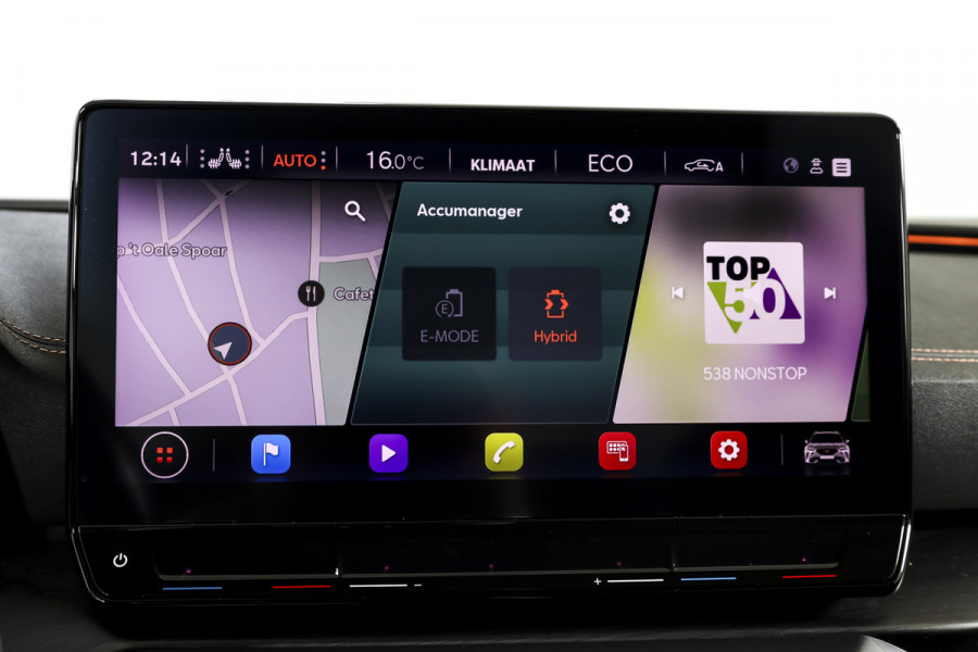 CUPRA Formentor 1.4 e-Hybrid |245PK| VZ Performance - Automaat | Camourflage Green | Dig.Cockpit | Adapt.Cruise | Stoel-+Stuurverw. | PDC | 360 Camera | NAV+App.Connect | ECC | Afn.Trekhaak | LM 19" |