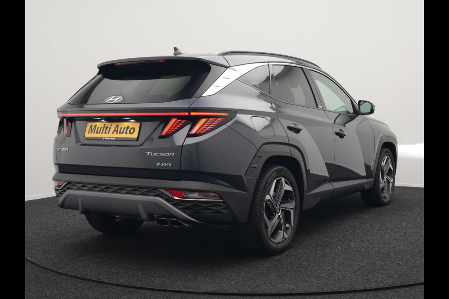 Hyundai Tucson T-GDI Premium 4WD Plug In Hybrid 265pk Dealer O.H PHEV | Adaptive Cruise | 360 Camera | Apple Carplay | Lederen Sportstoelen Ventilatie & Verwarmd | Pilot Assist | Blis | Navigatie | Virtual | DAB |