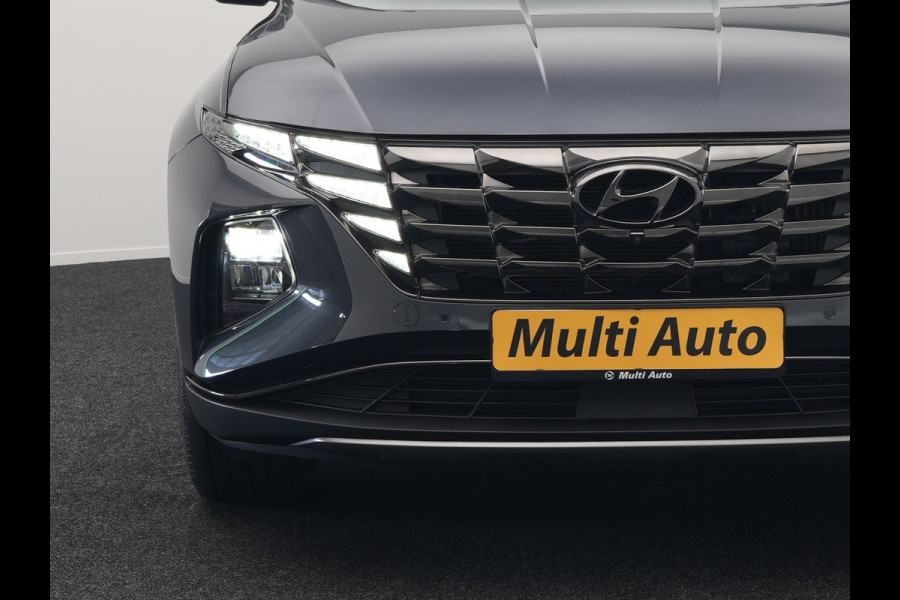 Hyundai Tucson T-GDI Premium 4WD Plug In Hybrid 265pk Dealer O.H PHEV | Adaptive Cruise | 360 Camera | Apple Carplay | Lederen Sportstoelen Ventilatie & Verwarmd | Pilot Assist | Blis | Navigatie | Virtual | DAB |