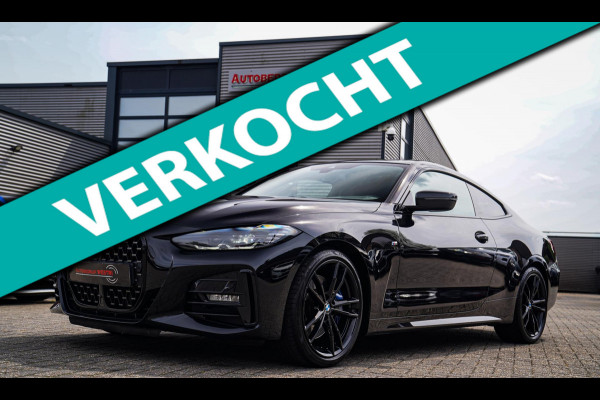 BMW 4 Serie Coupé 430i High Executive | Schuifdak | BMW LED | Camera | Apple Carplay | Black Edition | Shadowline | Alcantara |