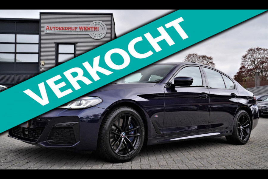 BMW 5 Serie 540i xDrive High Executive | M-pakket | Massage | HuD | Nappa Leder | 360 cam | ACC | Verwarmd stuurwiel | Facelift |