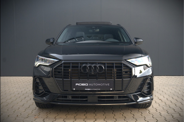Audi Q3 45 TFSI e S edition | S-Line | Panoramadak | Sonos | Keyless | 360° Camera | Elek. Trekhaak | Matrix led | Dodehoekdetectie | BTW | Leer | Adaptive Cruise Control | Stoelverwarming | Elektrische Stoelen | Virtua