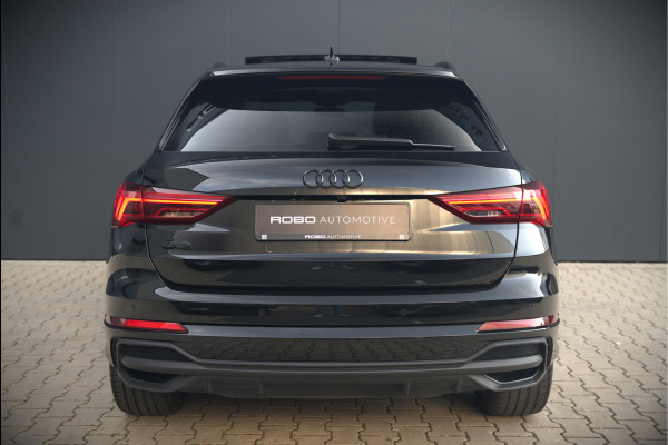Audi Q3 45 TFSI e S edition | S-Line | Panoramadak | Sonos | Keyless | 360° Camera | Elek. Trekhaak | Matrix led | Dodehoekdetectie | BTW | Leer | Adaptive Cruise Control | Stoelverwarming | Elektrische Stoelen | Virtua