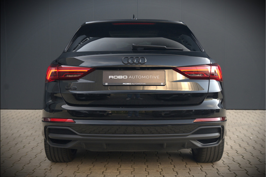 Audi Q3 45 TFSI e S edition | S-Line | Panoramadak | Sonos | Keyless | 360° Camera | Elek. Trekhaak | Matrix led | Dodehoekdetectie | BTW | Leer | Adaptive Cruise Control | Stoelverwarming | Elektrische Stoelen | Virtua