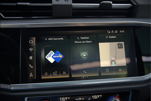 Audi Q3 45 TFSI e S edition | S-Line | Panoramadak | Sonos | Keyless | 360° Camera | Elek. Trekhaak | Matrix led | Dodehoekdetectie | BTW | Leer | Adaptive Cruise Control | Stoelverwarming | Elektrische Stoelen | Virtua