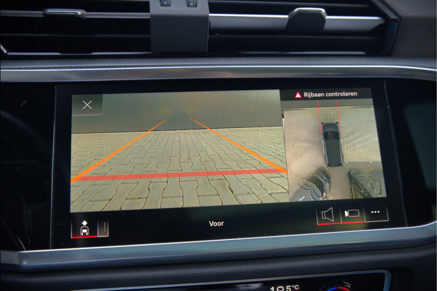 Audi Q3 45 TFSI e S edition | S-Line | Panoramadak | Sonos | Keyless | 360° Camera | Elek. Trekhaak | Matrix led | Dodehoekdetectie | BTW | Leer | Adaptive Cruise Control | Stoelverwarming | Elektrische Stoelen | Virtua