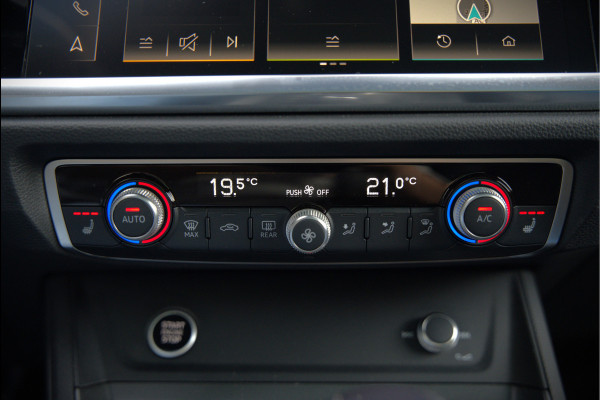 Audi Q3 45 TFSI e S edition | S-Line | Panoramadak | Sonos | Keyless | 360° Camera | Elek. Trekhaak | Matrix led | Dodehoekdetectie | BTW | Leer | Adaptive Cruise Control | Stoelverwarming | Elektrische Stoelen | Virtua