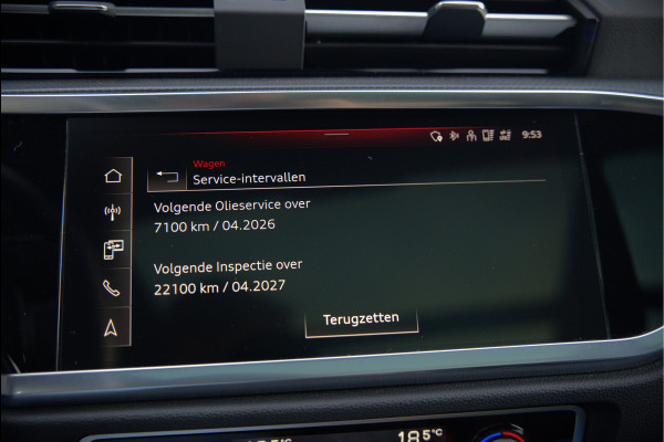 Audi Q3 45 TFSI e S edition | S-Line | Panoramadak | Sonos | Keyless | 360° Camera | Elek. Trekhaak | Matrix led | Dodehoekdetectie | BTW | Leer | Adaptive Cruise Control | Stoelverwarming | Elektrische Stoelen | Virtua