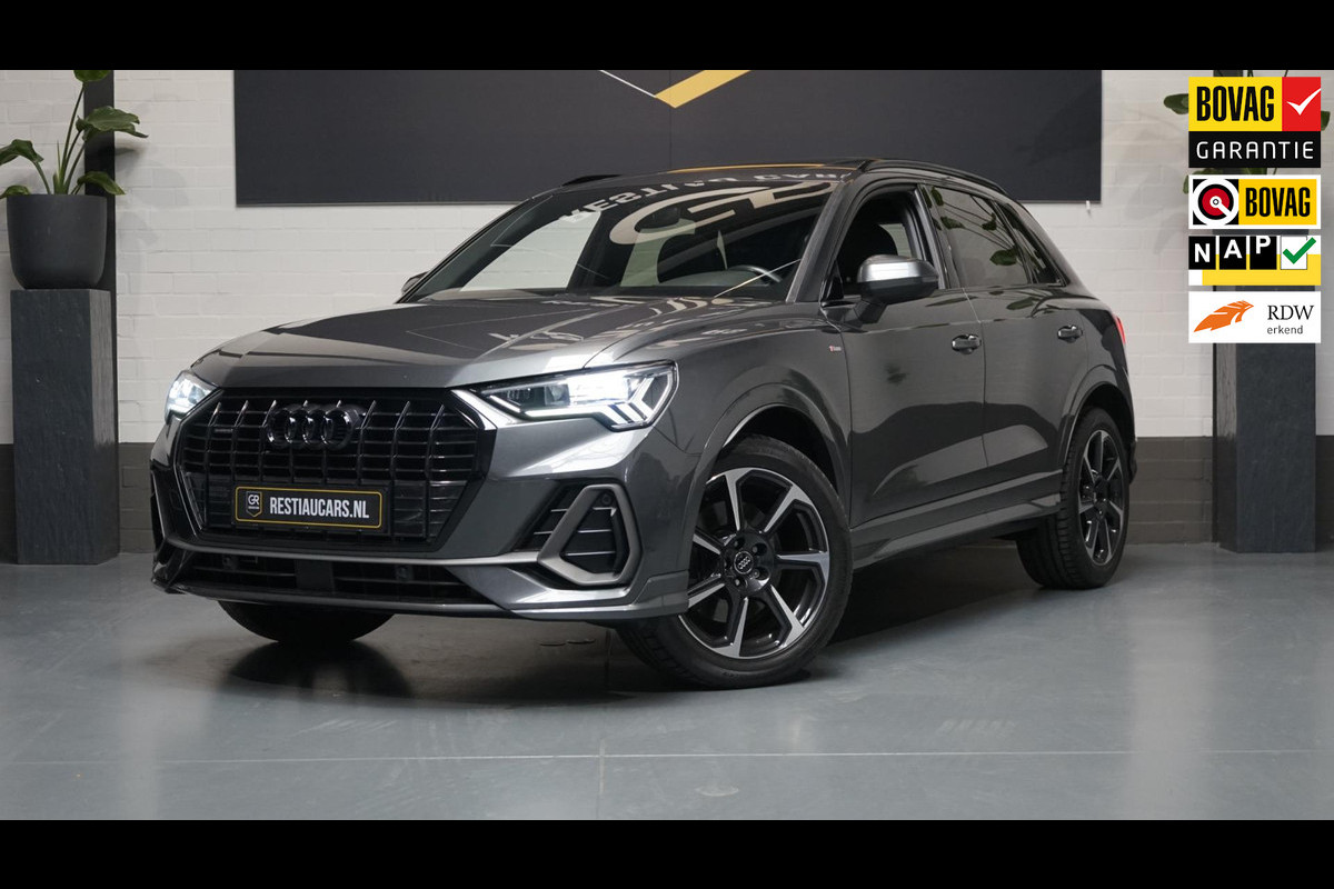 Audi Q3 40 TFSI Quattro 3x S-Line AUTOMAAT-AUDI SOUND-CAMERA-DAB-DRIVE SELECT-KEYLESS-MATRIX-PANORAMA-VIRTUEEL-TREKHAAK Audi Q3 40 TFSI Quattro 3x S-Line AUTOMAAT-AUDI SOUND-CAMERA-DAB-DRIVE SELECT-KEYLESS-MATRIX-PANORAMA-VIRTUEEL-TREKHAAK