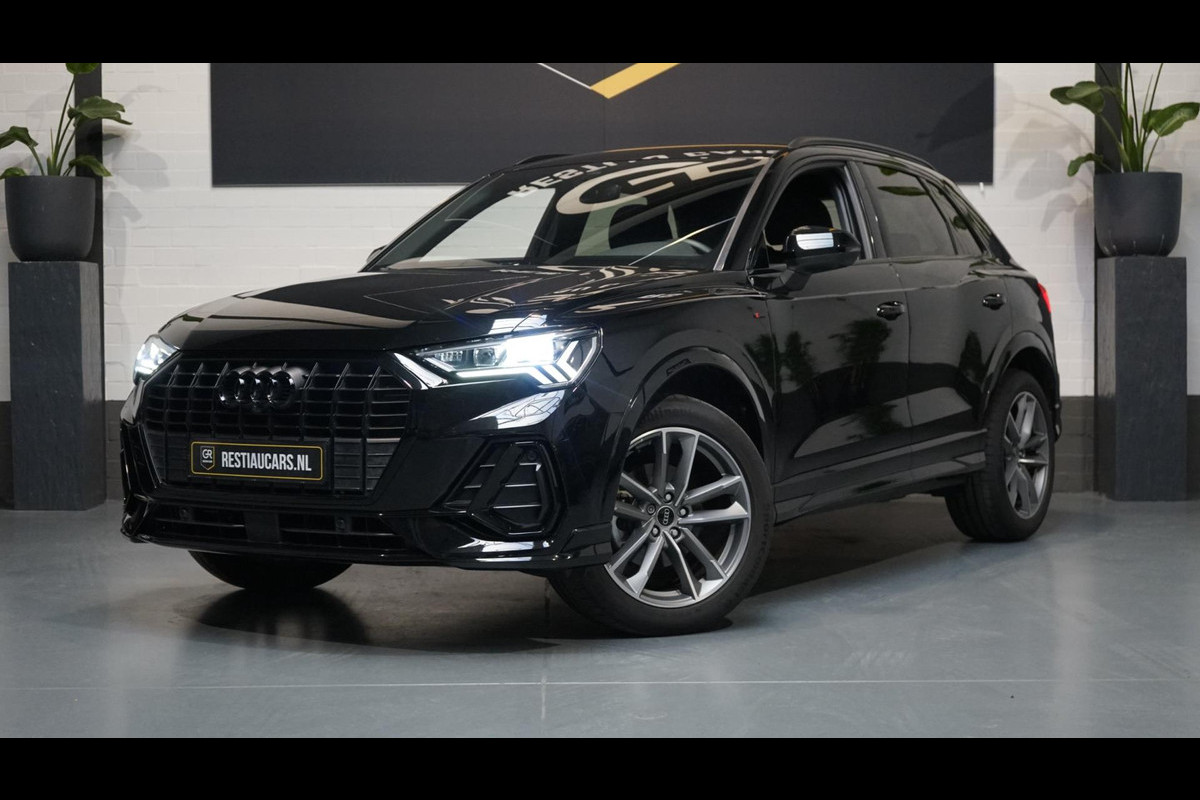 Audi Q3 35 TFSI 3x S-Line Black Optik AUTOMAAT-ALCANTARA-AUDI SOUND-CAMERA-MATRIX LED-STOELVERWARMING Audi Q3 35 TFSI 3x S-Line Black Optik AUTOMAAT-ALCANTARA-AUDI SOUND-CAMERA-MATRIX LED-STOELVERWARMING