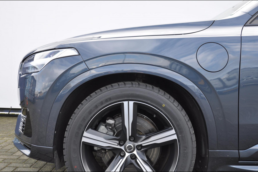 Volvo XC90 T8 390PK Automaat Recharge AWD R-Design / Adaptieve cruise control/ BLIS/ Luchtvering/ Trekhaak/ Harman Kardon Audio/ Apple carplay/ parkeersensoren met 360 Camera/ Elektrische achterklep/ Keyless/ Head up display