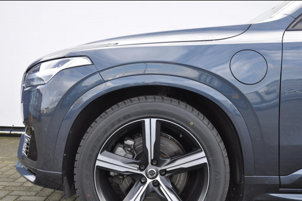 Volvo XC90 T8 390PK Automaat Recharge AWD R-Design / Adaptieve cruise control/ BLIS/ Luchtvering/ Trekhaak/ Harman Kardon Audio/ Apple carplay/ parkeersensoren met 360 Camera/ Elektrische achterklep/ Keyless/ Head up display