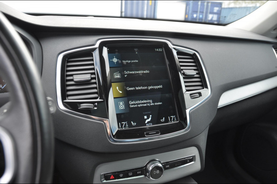 Volvo XC90 T8 390PK Automaat Recharge AWD R-Design / Adaptieve cruise control/ BLIS/ Luchtvering/ Trekhaak/ Harman Kardon Audio/ Apple carplay/ parkeersensoren met 360 Camera/ Elektrische achterklep/ Keyless/ Head up display