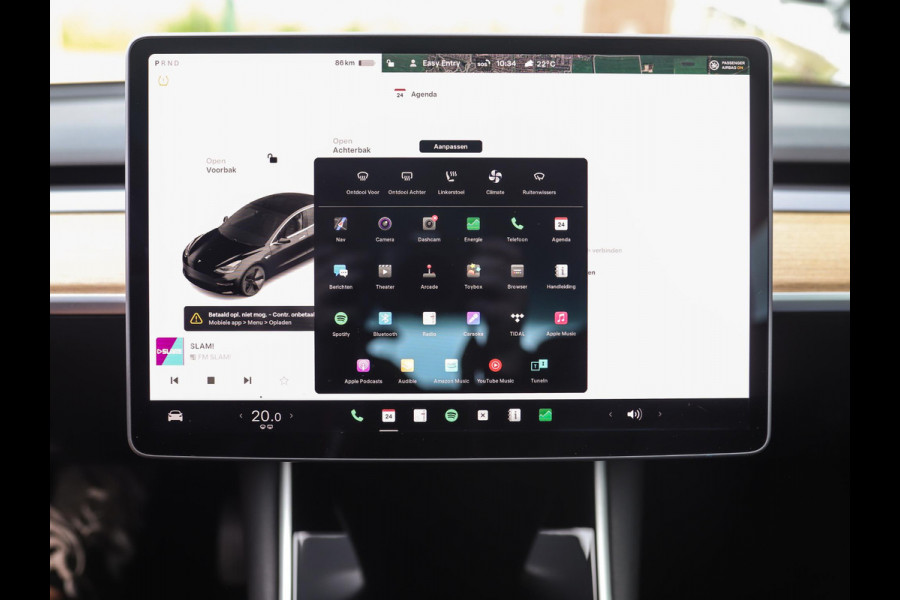 Tesla Model 3 Long Range AWD 75 kWh | Leder | Stoelverw. | Autopilot | Pano | Camera